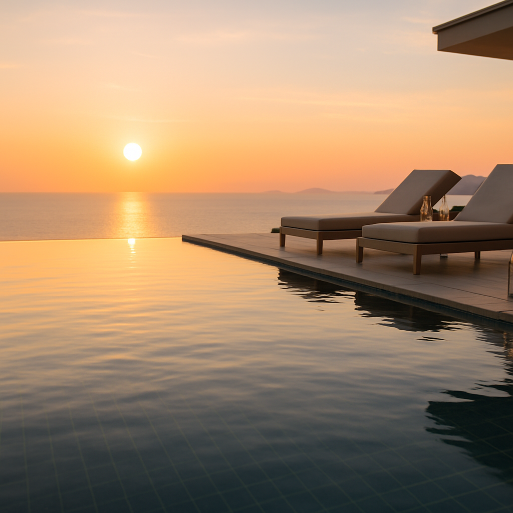 Infinity Pool mit Panoramablick bei Sun-Villa.com