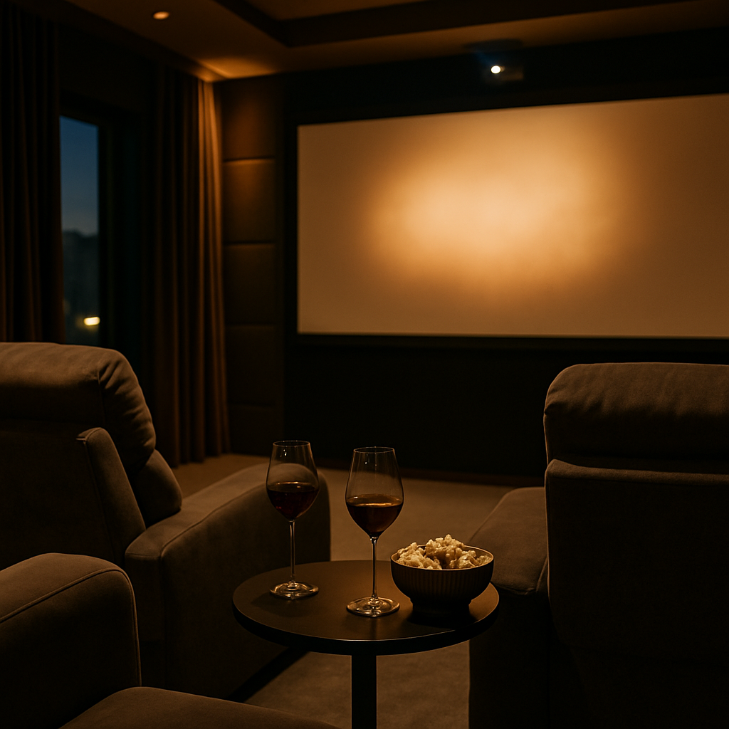 Private Cinema bei Sun-Villa: Exklusive Unterhaltung